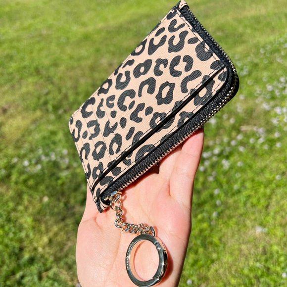 Kate Spade Medium Cardholder Key Ring Black Multi - Picture 2 of 4